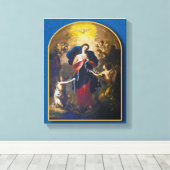 我々の女性は結び目を解き キャンバスプリント (インサイチュ (ウッドフロア))