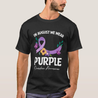 我々の威厳がある衣服パープル過剰摂取を防ぐawrenes tシャツ