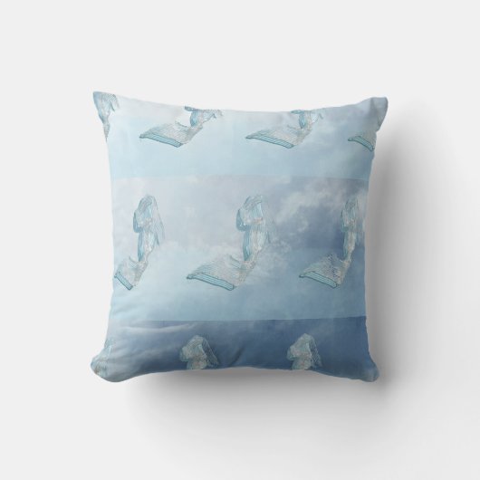 我々の婦人の奇跡的なリボン クッション (正面)