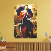 我々の婦人は結節の恐怖を キャンバスプリント (インサイチュ (リビング))