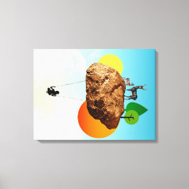 我々の存在の岩 キャンバスプリント