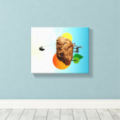 我々の存在の岩 キャンバスプリント (インサイチュ (ウッドフロア))