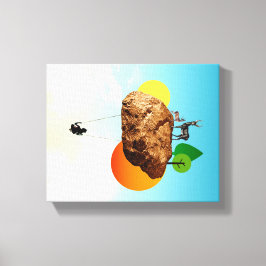 我々の存在の岩 キャンバスプリント