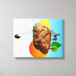 我々の存在の岩 キャンバスプリント