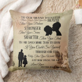 我々の孫娘に クッション (ブランケット)