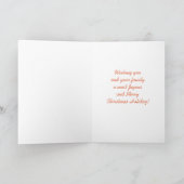 我々の家からあなたのスコティ犬のクリスマスまで シーズンカード (内部)