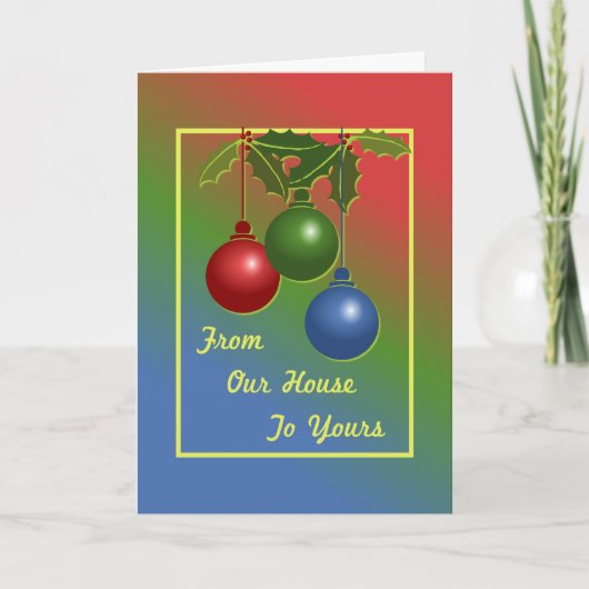 我々の家からあなたの家まで シーズンカード (正面)