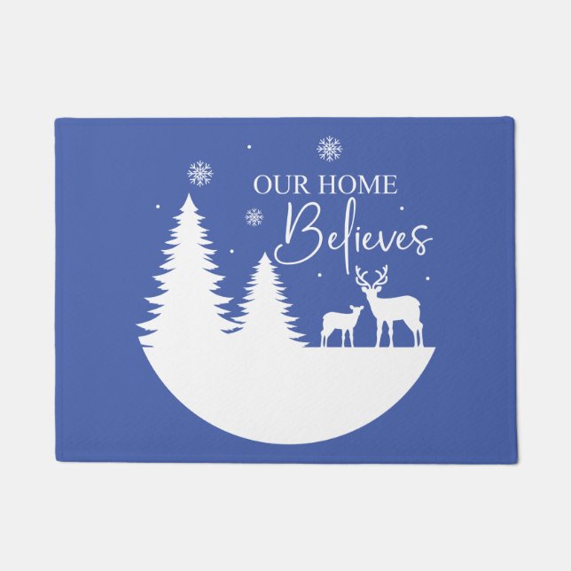 我々の家信じ ドアマット (正面)