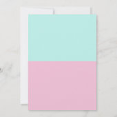 我々の射撃、 発砲スターが一誕生日に 招待状 (裏面)