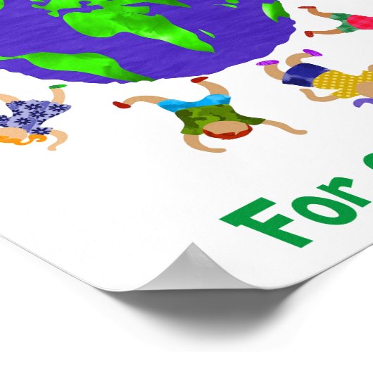 我々の将来のためのグリーンな新しい契約 ポスター (角)