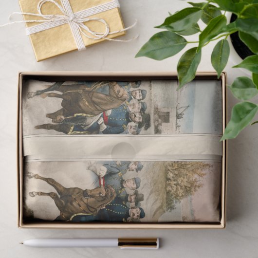 我々の将軍、復元されたヴィンテージ内戦の分離 薄葉紙 (ギフト)