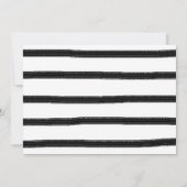 我々の小さなかぼちゃの柔らかい白い誕生の発表 案内状 (裏面)