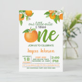 我々の小さなかわいこちゃんが一つの招待状を回している – OD 招待状 (スタンド正面)