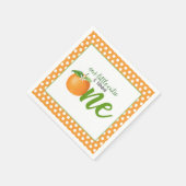 我々の小さなかわいこちゃんは一つのナプキンを回している – またはドット スタンダードカクテルナプキン (角)