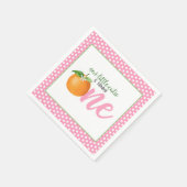 我々の小さなかわいこちゃんは1つのナプキンを回している – Pkドット スタンダードカクテルナプキン (角)