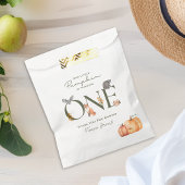 我々の小さなカボチャの森の動物最初の誕生日 フェイバーバッグ