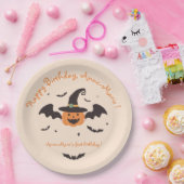 我々の小さなカボチャは一つの誕生日を ペーパープレート (パーティー)