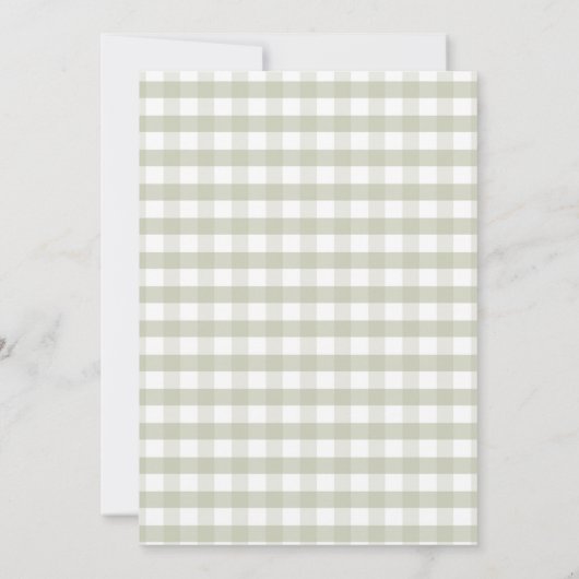 我々の小さなカボチャは1つのカボチャ誕生日を回している 招待状 (裏面)