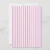 我々の小さなカボチャは、途中にある赤面の赤ちゃんシャワー 招待状 (裏面)