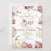 我々の小さなカボチャは、1つのマルサラのカボチャを回している 招待状 (正面)