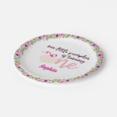 我々の小さなカボチャは、1つの秋秋 ペーパープレート (アングル)