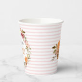 我々の小さなカボチャ1つの紙カップファースト誕生日 紙コップ (左)