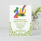 我々の小さなシャムロックは、2回の誕生日パーティーを始める 招待状 (スタンド正面)