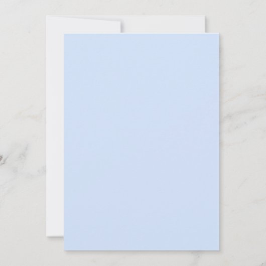 我々の小さなスイートピーオンザウェイベビーシャワー招待状 招待状 (裏面)