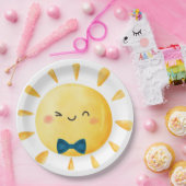 我々の小さなソンスインファースト誕生日サン ペーパープレート (パーティー)