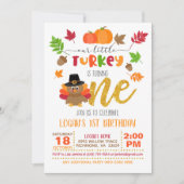 我々の小さなトルコが一つの招待状を変える – WP 招待状 (正面)