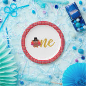 我々の小さなトルコは一つのプレートを変えようとしている-少女- WP ペーパープレート (パーティー)