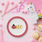 我々の小さなトルコは一つのプレートを変えようとしている-少女- WP ペーパープレート (パーティー)