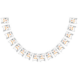 我々の小さなナゲットは1つの子供の誕生日を回している バンティングフラッグ