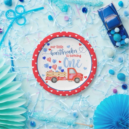 我々の小さなハートブレイカーが一プレート ペーパープレート (パーティー)