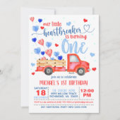 我々の小さなハートブレイカーが一招待状 招待状 (正面)