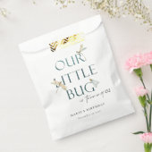 我々の小さなバグ青いトンボ任意の年齢誕生日 フェイバーバッグ (封をした状態)