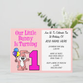 我々の小さなバニーが一つ回っている 招待状 (スタンド正面)