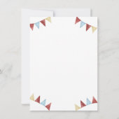 我々の小さなビーバーは一つの誕生日パーティーを回している 招待状 (裏面)