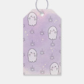 我々の小さなブハロウィーンの最初の誕生日 ギフトタグ (裏面)