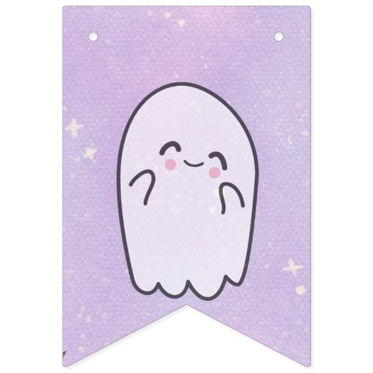 我々の小さなブハロウィーンの最初の誕生日 バンティングフラッグ (第1の旗)