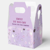 我々の小さなブハロウィーンの最初の誕生日 フェイバーボックス (オープン)