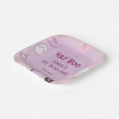 我々の小さなブハロウィーンの最初の誕生日 ペーパープレート (傾斜あり)