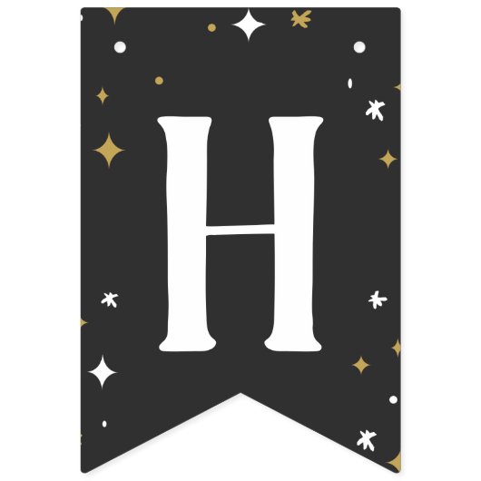 我々の小さなブーが2つの誕生日パーティーを回している バンティングフラッグ (第2の旗)