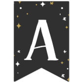 我々の小さなブーが2つの誕生日パーティーを回している バンティングフラッグ (第3の旗)