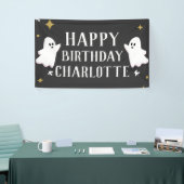 我々の小さなブーは二つの誕生日 横断幕 (トレードショー)