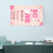 我々の小さなブーを回して、ハロウィーンへようこそ 横断幕 (トレードショー)