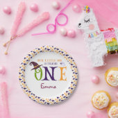 我々の小さなブーを1つ、ハロウィーン1歳の誕生日 ペーパープレート (パーティー)