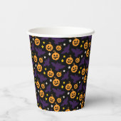 我々の小さなブーを1つ、ハロウィーン1歳の誕生日 紙コップ (裏面)