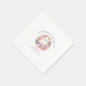 我々の小さなブー回っている2ボホ幽霊 スタンダードカクテルナプキン (角)