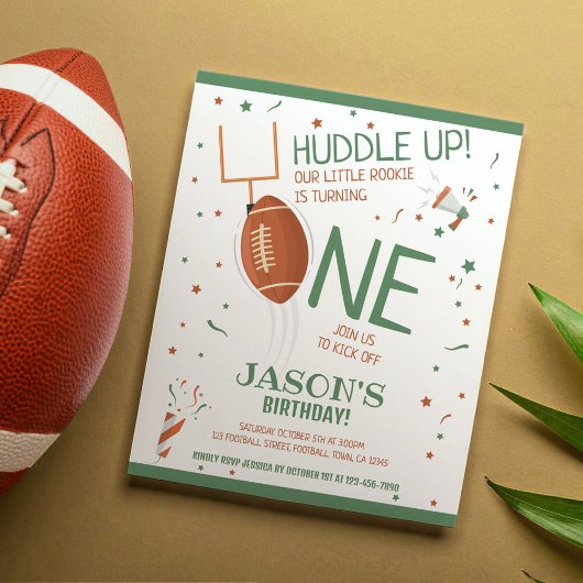 我々の小さなルーキーサッカー予算の最初の誕生日